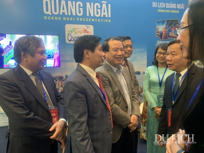 Lãnh đạo Cục Du lịch quốc gia Việt Nam tham quan khu vực “Không gian Quảng Ngãi”